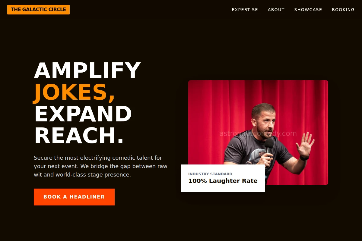 Booking Comedy