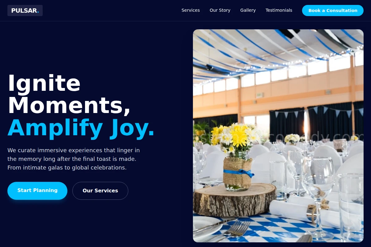 Pulsar Event Planning
